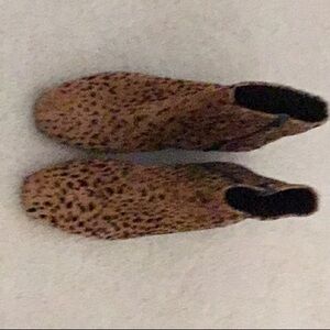 Rag and Bone booties. Size 37 cheetah print suede.